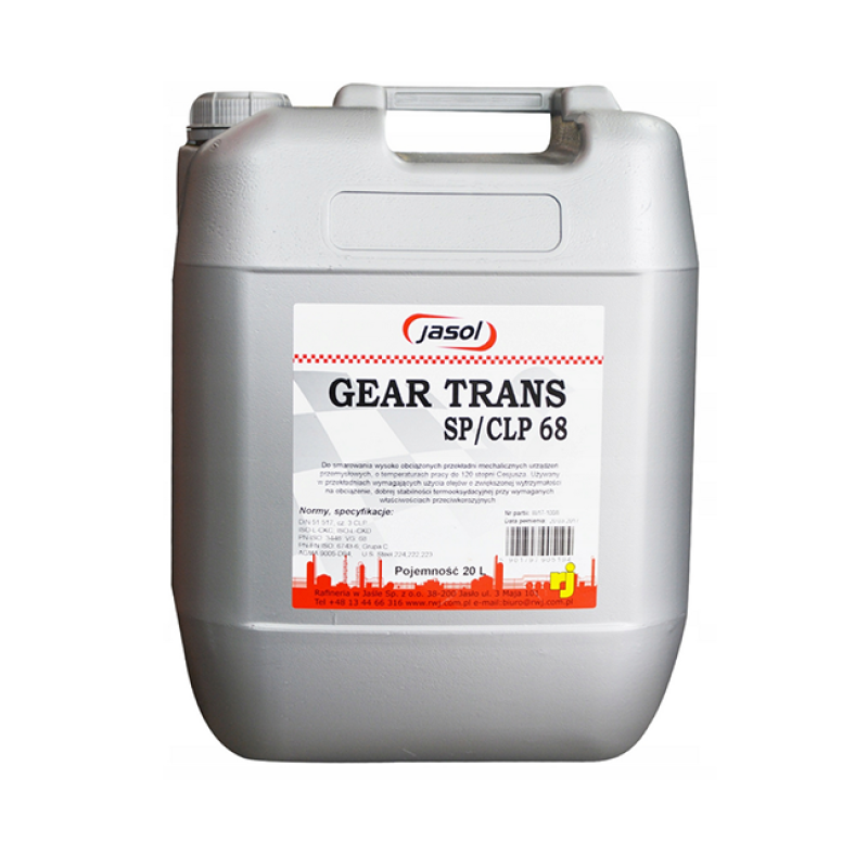 JASOL GEAR TRANS SP/CLP 68 - Oil for mechanical gears