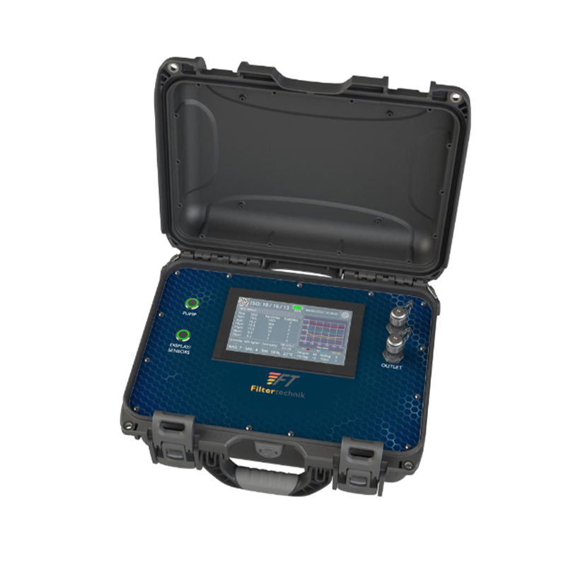 Particle Pal Plus FS9V4 + Vatten RH% : Digital Imaging Portable Partikelräknare