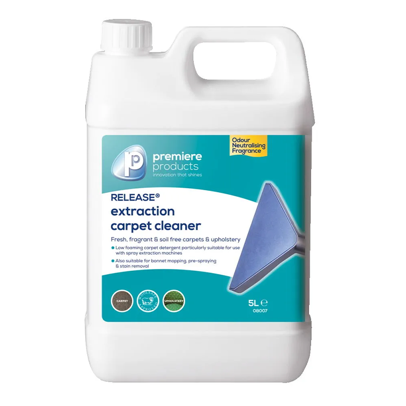 Release - Low-foaming carpet cleaner