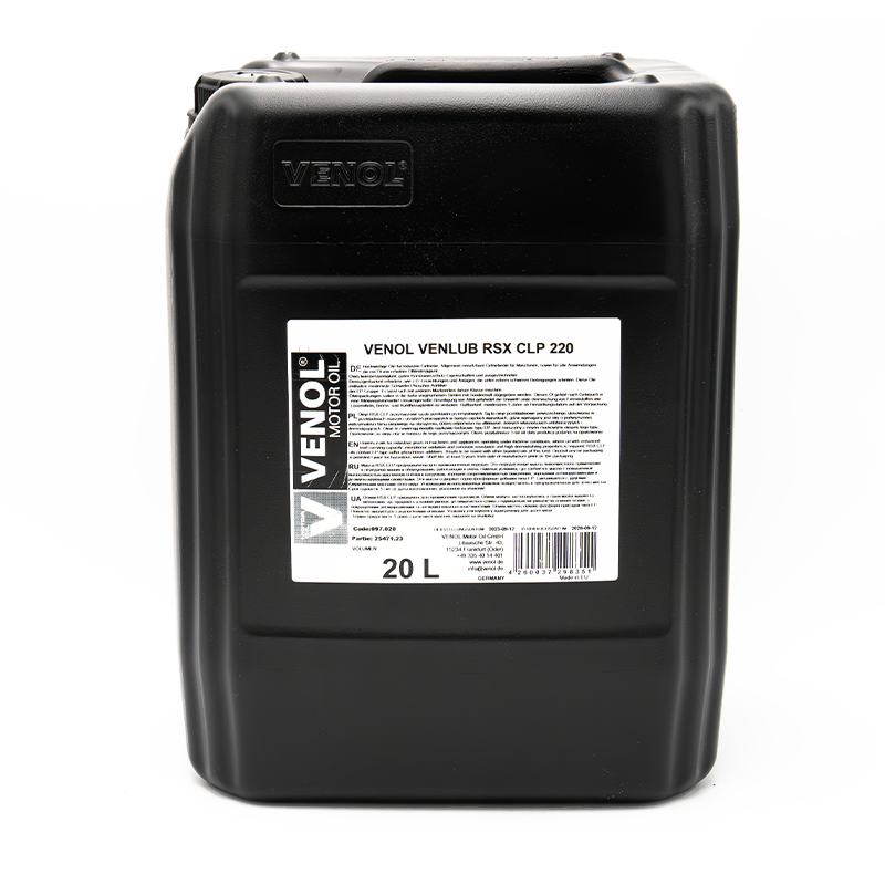 Venol Venlub RSX CLP 220 - industrial gear oil